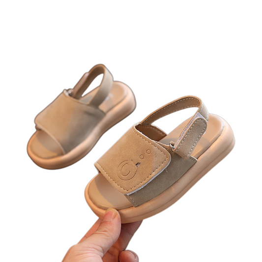 K-Style Sommarsandaler för Barn – Lätta & Bekväma Tåskor i Mjuk PU-Läder med Öppen Design