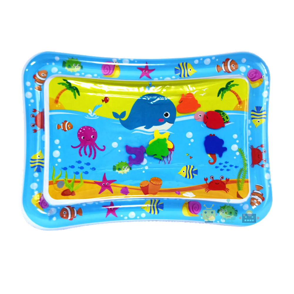 AquaBaby Mat – Uppblåsbar Vattenmatta för Bebis