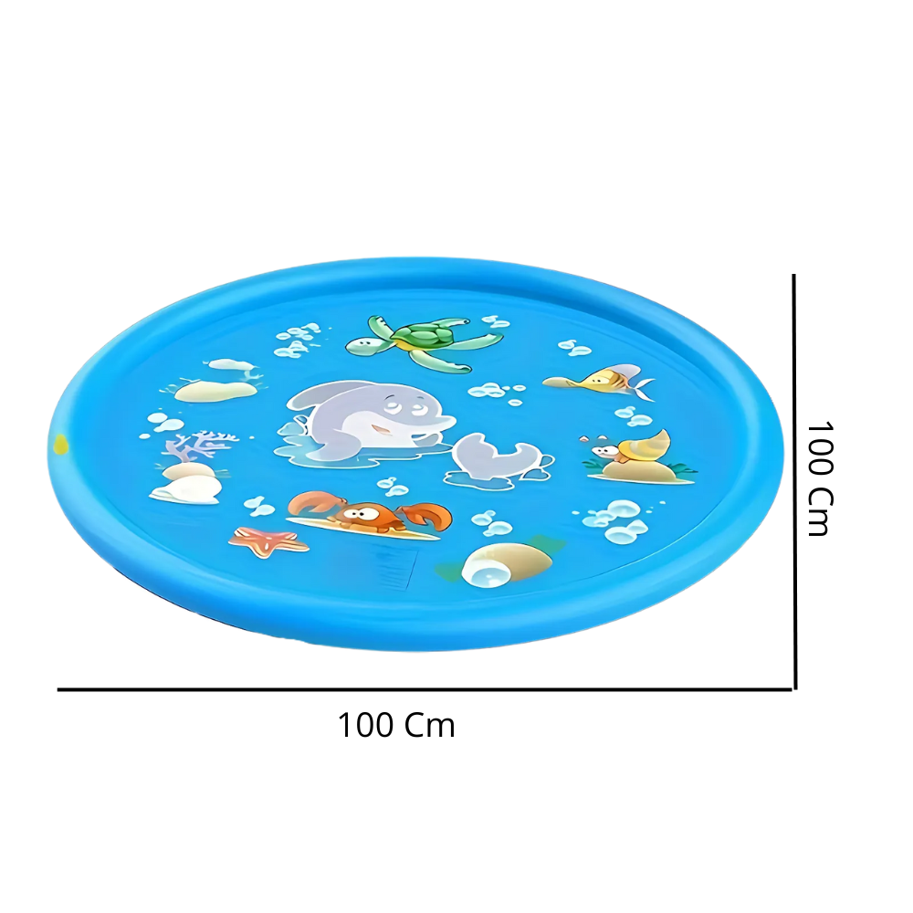 SplashJoy Matta – Vattensprutande Lekmatta för Barn