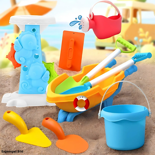 Strand Sand kul Deluxe – Färgglatt Strandset för Barn