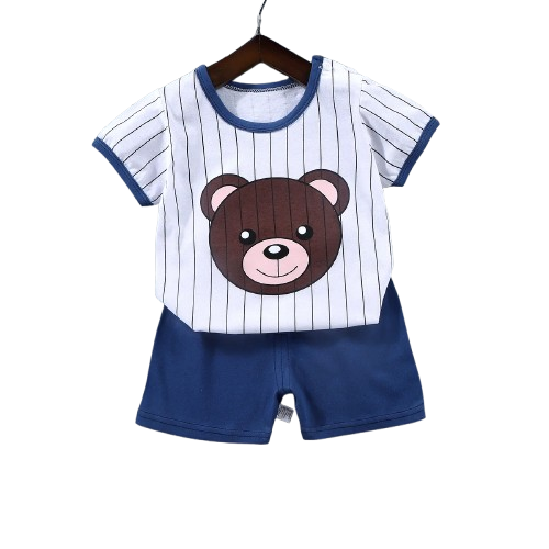 Baseboll björnen - Sportigt Sommarset för Barn