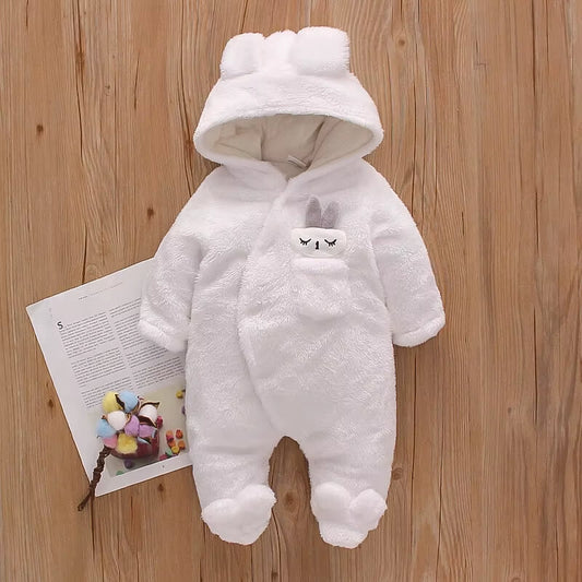 Söt Babyromper med Huva