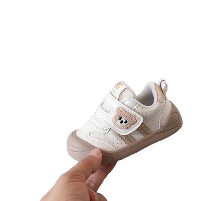 Barnsneakers med Björnspänne