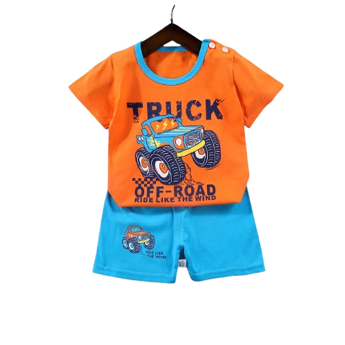 Monstertruck – T-shirt & Shorts Sommarset