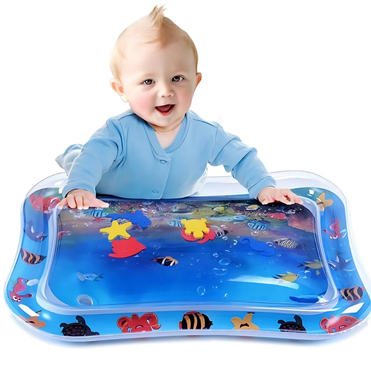 AquaBaby Mat – Uppblåsbar Vattenmatta för Bebis