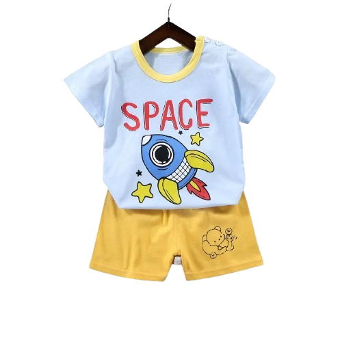 Rymdäventyret – Sommarset med Raketmotiv