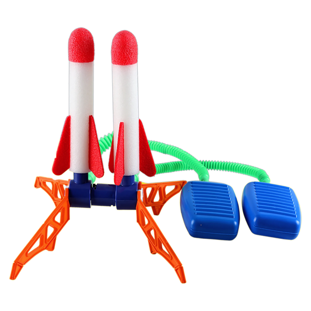 RocketFun – Raketleksak med Fotpump för Barn