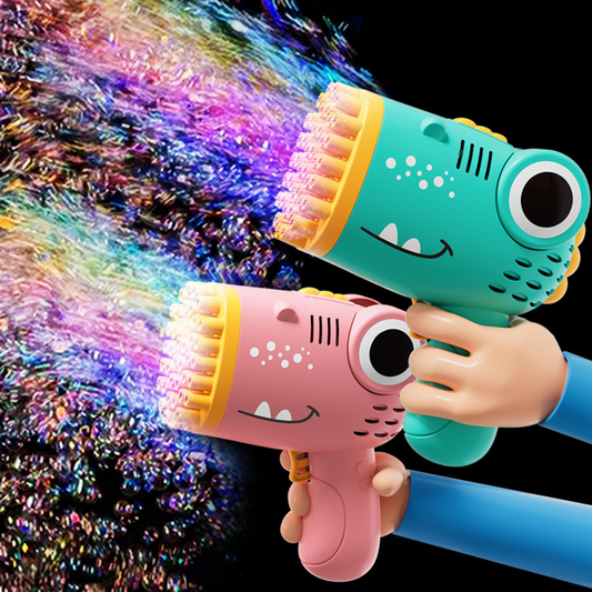 BubbleRex – Elektrisk Dinosaurie Bubbelpistol för Barn