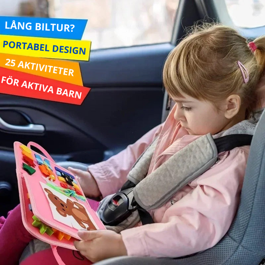 Upptäck & Lär – Montessori Tyst Aktivitetsbok för Små Barn