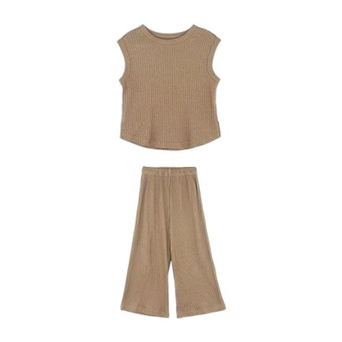 Summer Rib Set – Somrigt Ribbat Set för Barn
