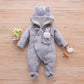Söt Babyromper med Huva